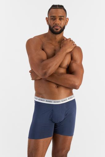 Cotton Stretch Trunk 3 Pack (Choc Top/Black Rock/Deepest Night)