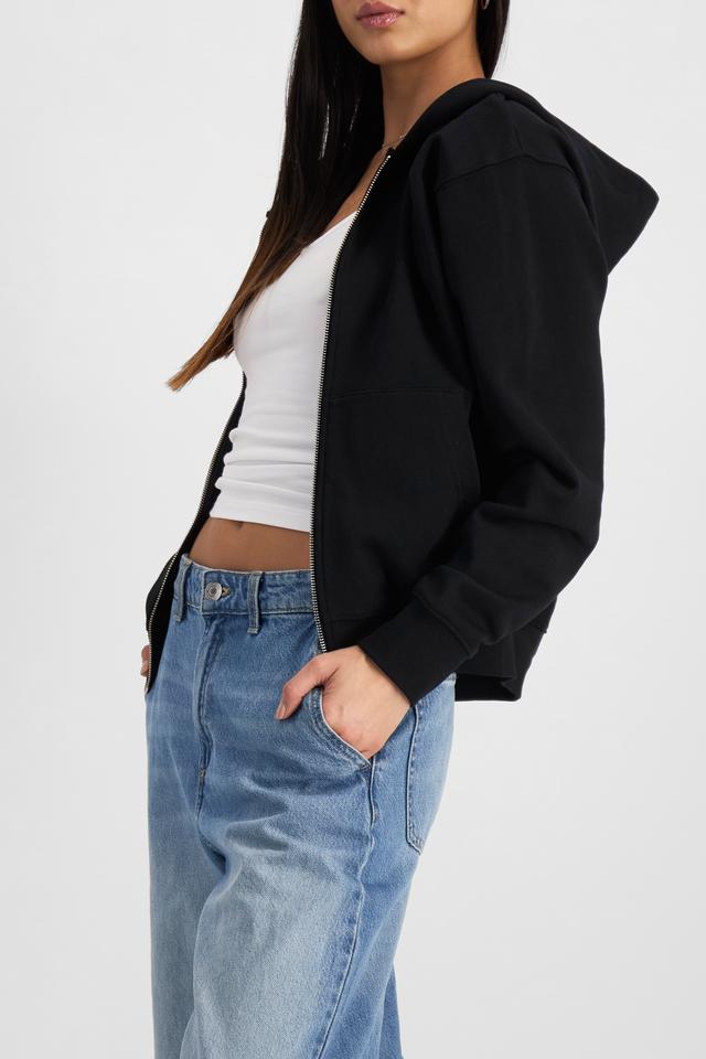 Sweats Cotton Zip Hoodie