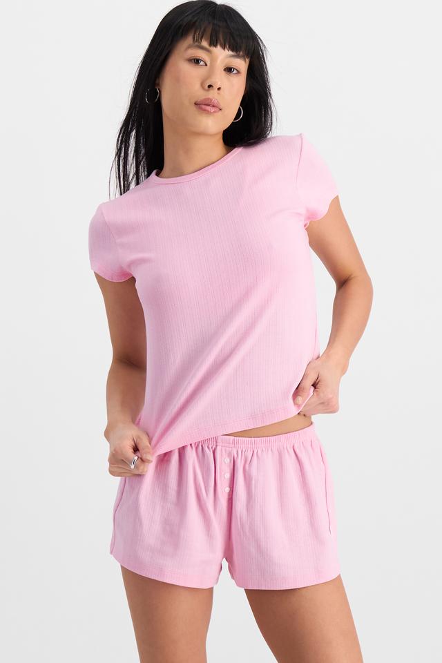 Nancy (She/Her) wears size S and is 170cm tall with 82cm chest and 64cm waist