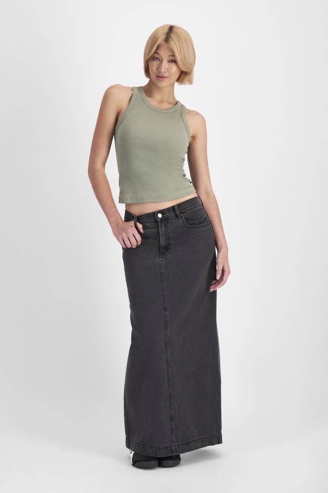 Cotton Rib Bra Tank