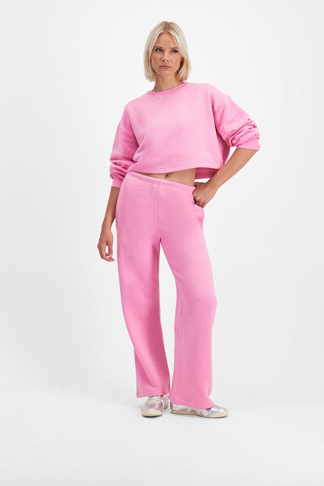 Sweats Cropped Fleece Pullover