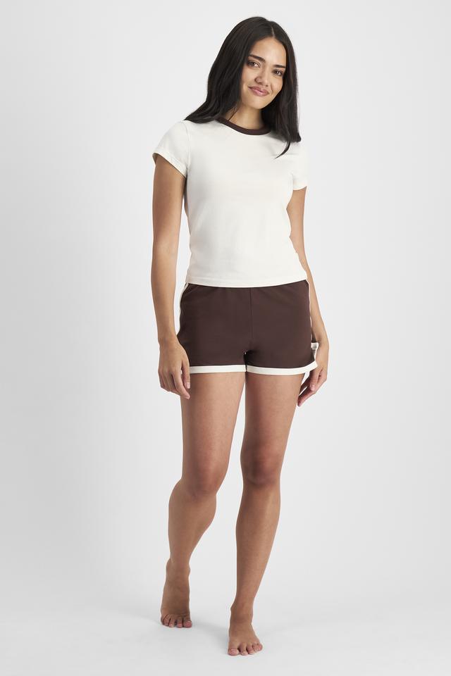 Portia (She/Her) wears size S and is 171cm tall with 80cm chest and 64cm waist