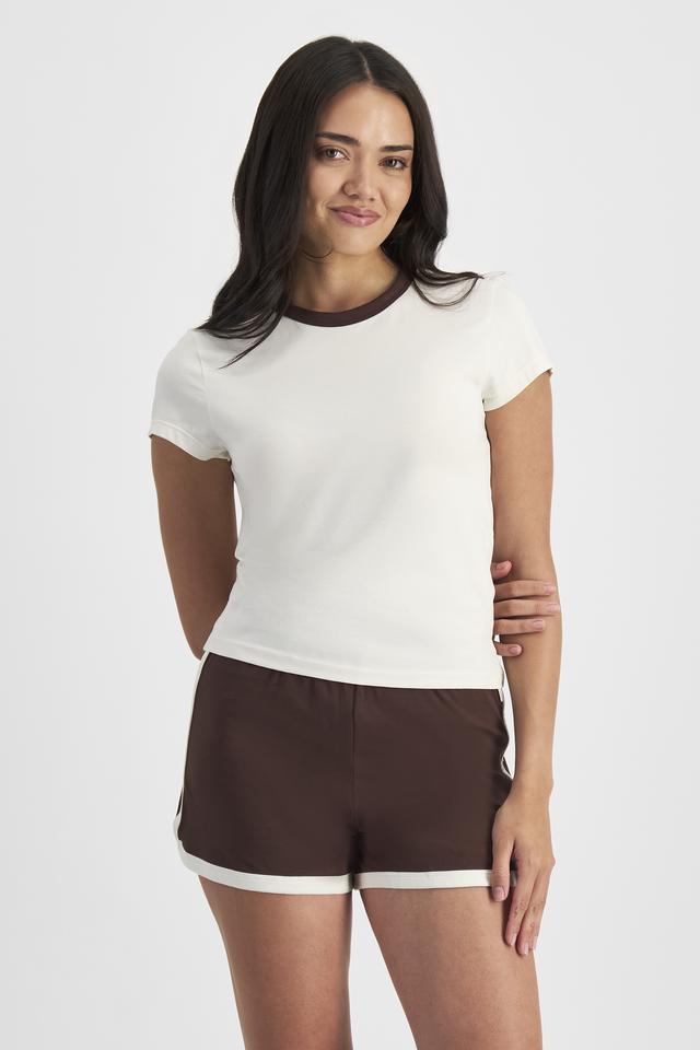 Portia (She/Her) wears size S and is 171cm tall with 80cm chest and 64cm waist