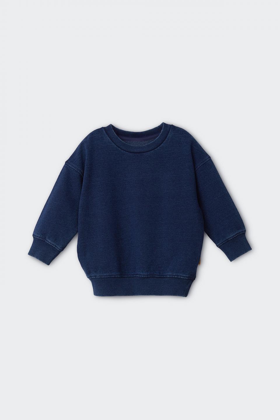 Denim Wash Pullover