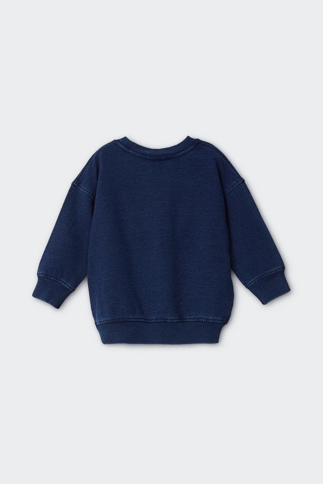 Denim Wash Pullover