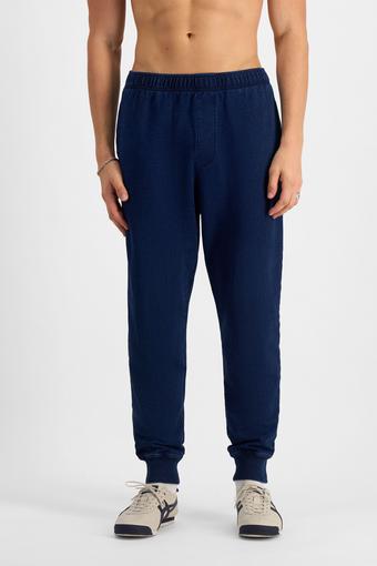 Denim Wash Sweats Skinny Leg Trackie (Sea Blue Denim)