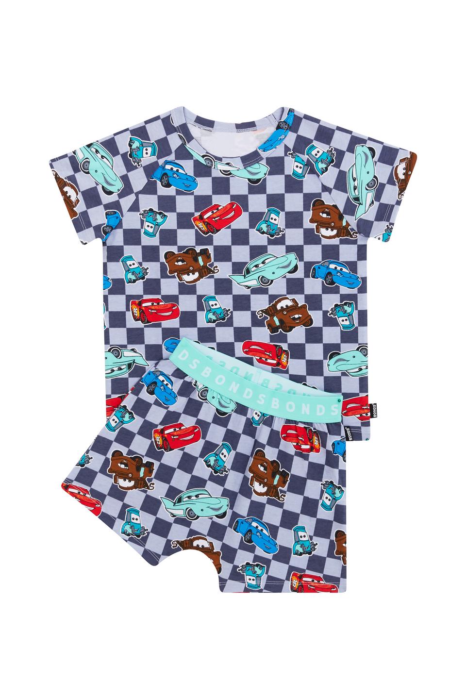 Disney & Pixar's Cars Bonds Short Sleeve Sleep Set