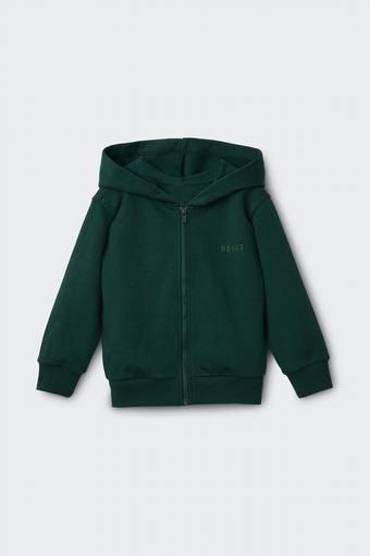 Essentials Fleece Zip Hoodie (Cotton Forest Gem)