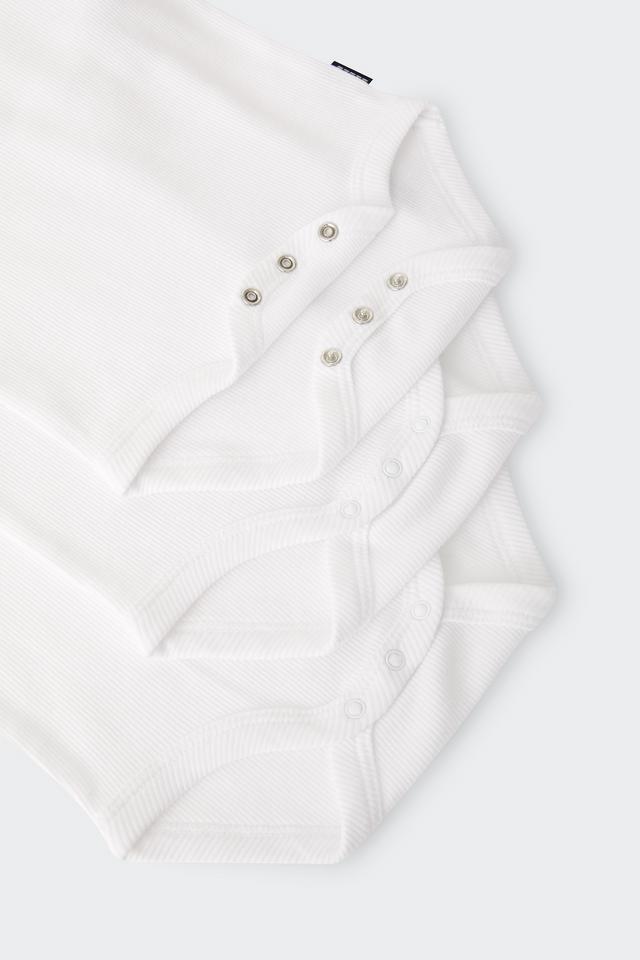 Essentials Rib Longsleeve Bodysuit 3 Pack