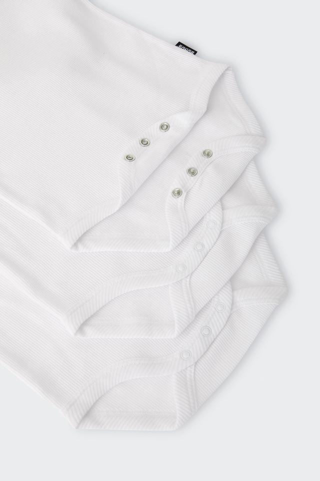 Essentials Rib Shortsleeve Bodysuit 3 Pack
