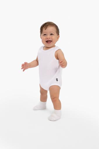 Essentials Rib Singletsuit 3 Pack (White)