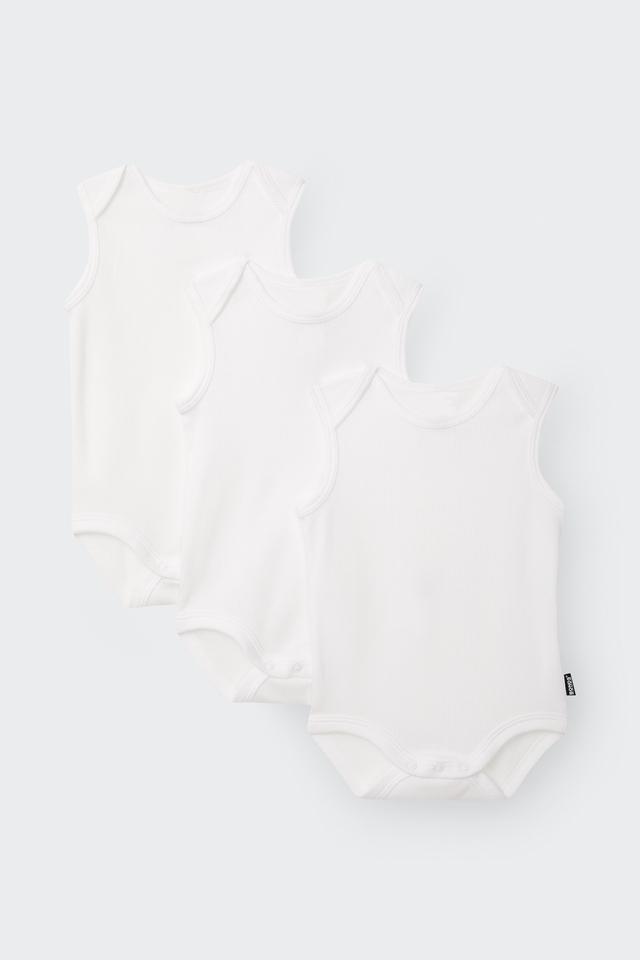 Essentials Rib Singletsuit 3 Pack