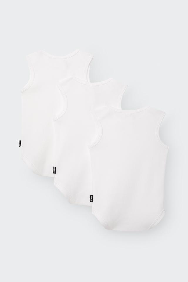 Essentials Rib Singletsuit 3 Pack
