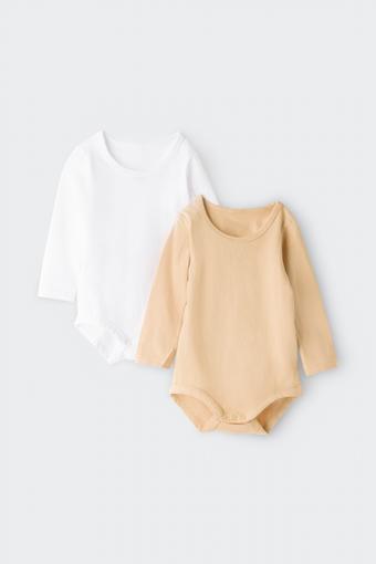 Everyday Long Sleeve Bodysuit 2 Pack (Pack7)