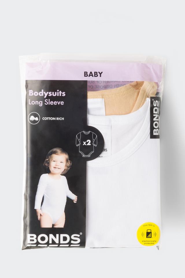 Everyday Long Sleeve Bodysuit 2 Pack