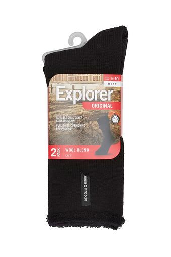 Explorer Original Wool 2 Pack (Navy)