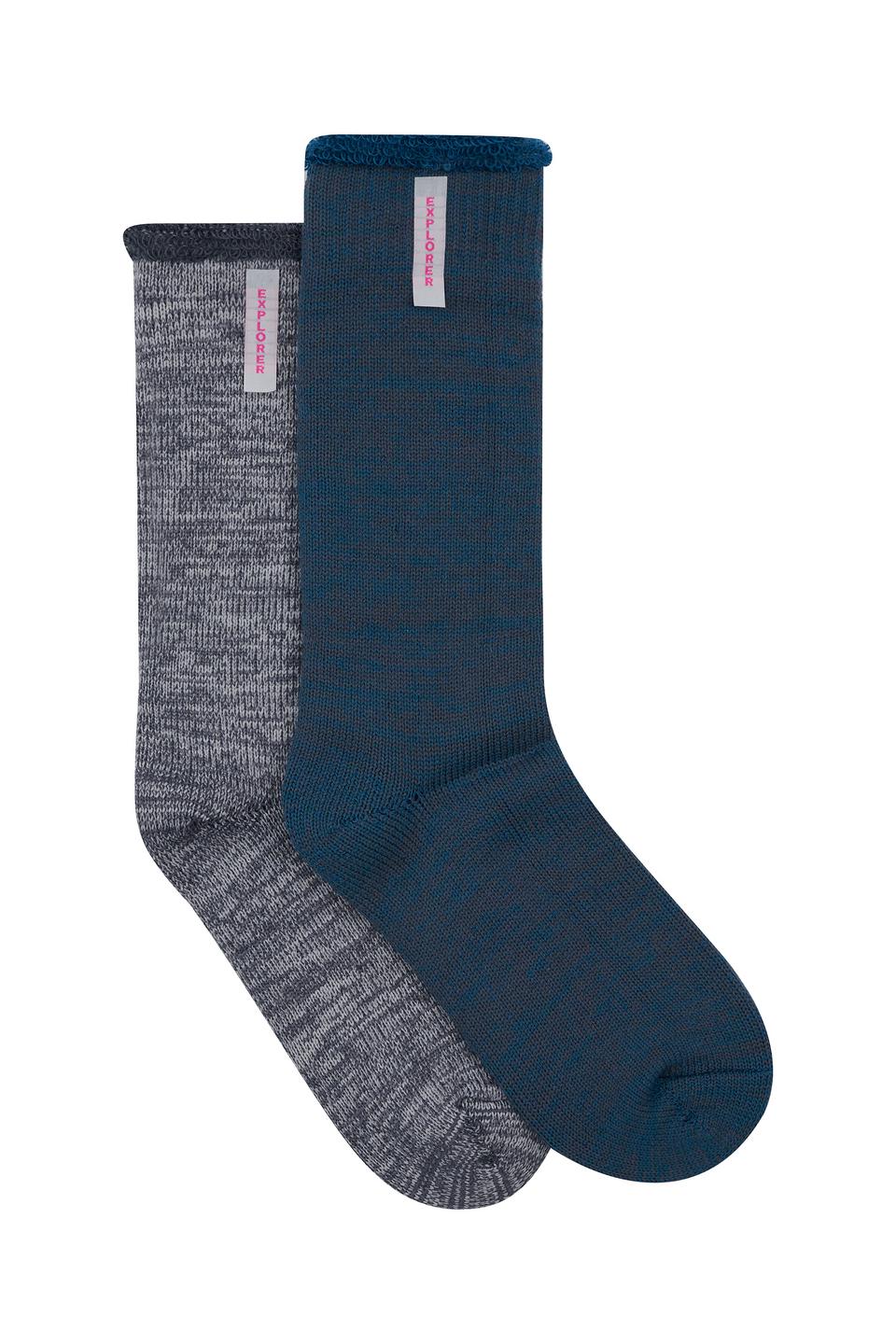 Explorer Womens Original Wool Crew Socks 2 Pack