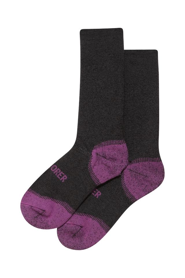 Explorer Womens Thermal Crew Socks 2 Pack