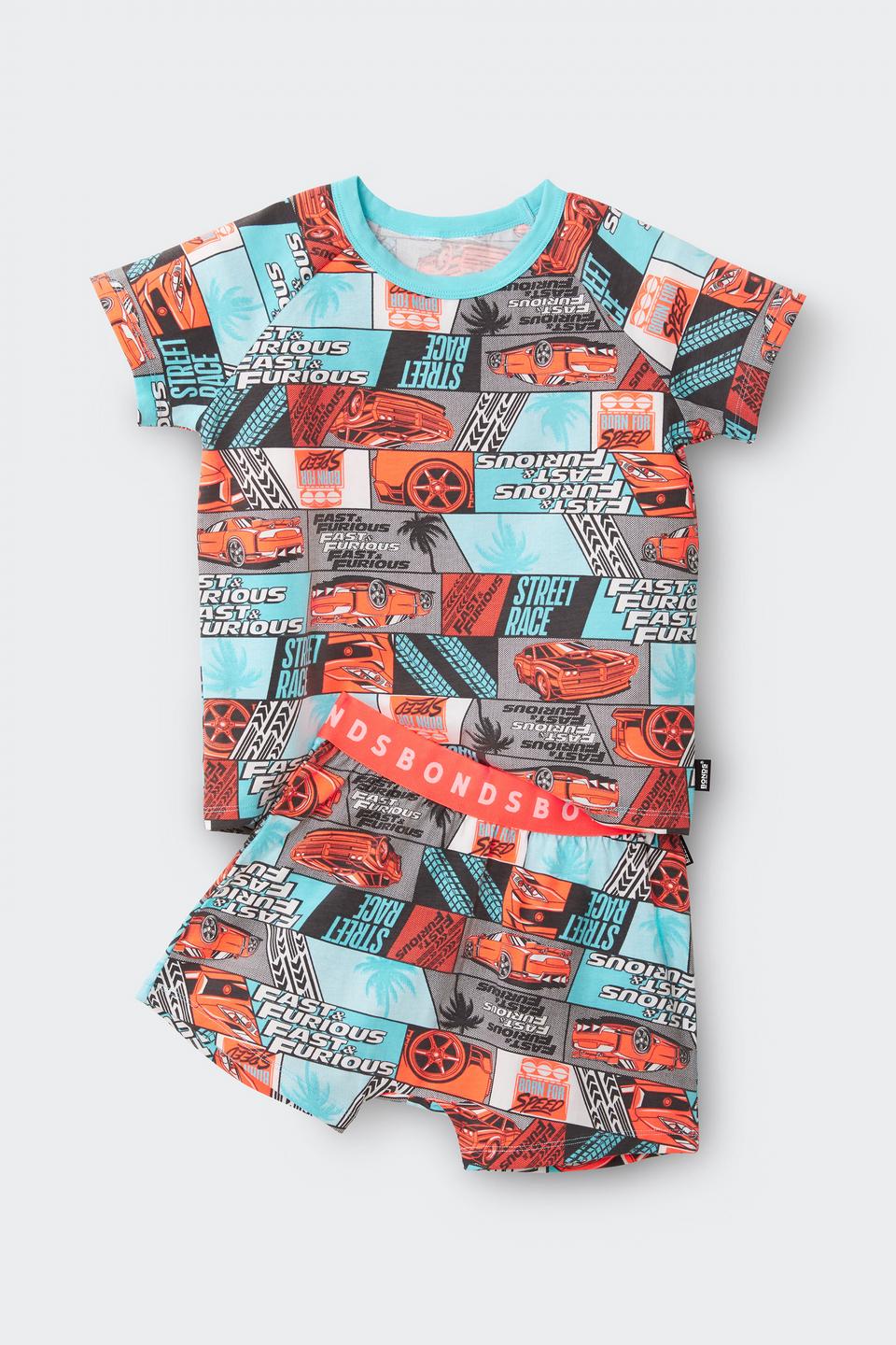 Fast & Furious X Bonds Short Sleeve Sleep Set