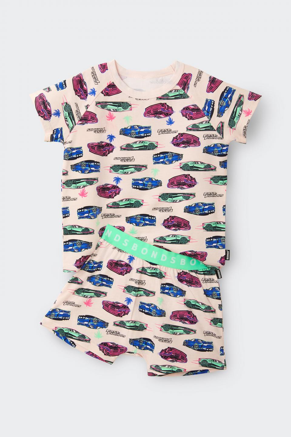Fast & Furious X Bonds Short Sleeve Sleep Set