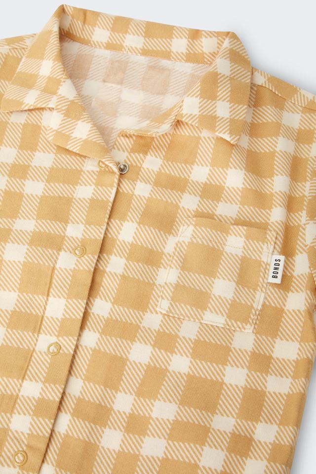 Flannelette Long Sleeve Top