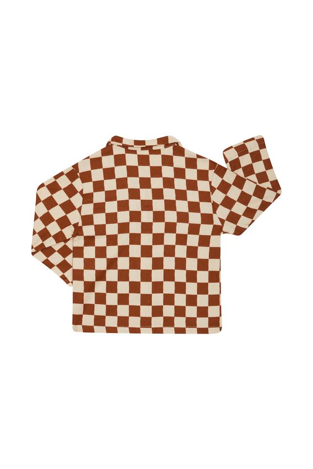 Flannelette Long Sleeve Top