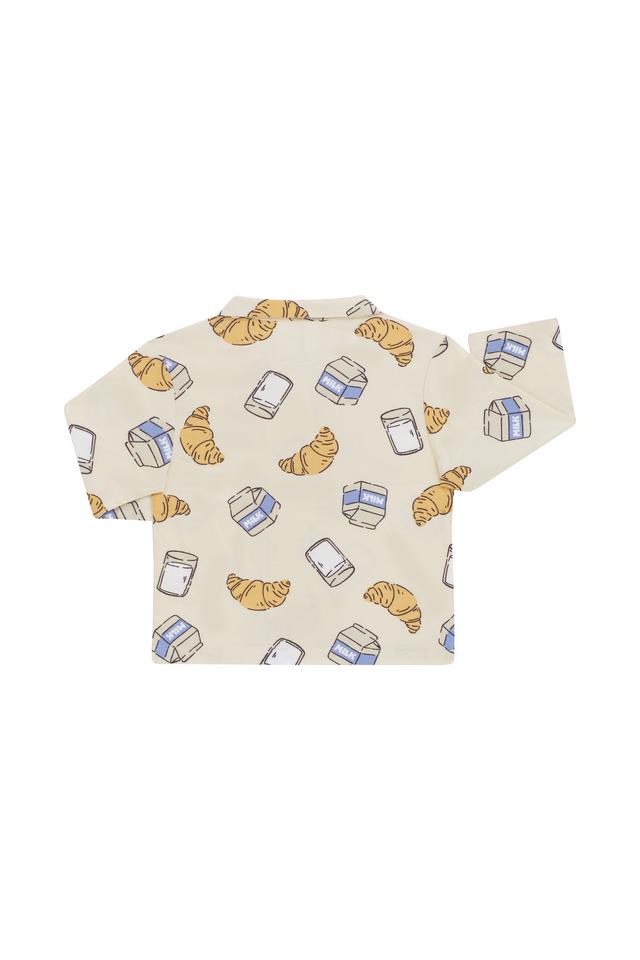 Flannelette Long Sleeve Top
