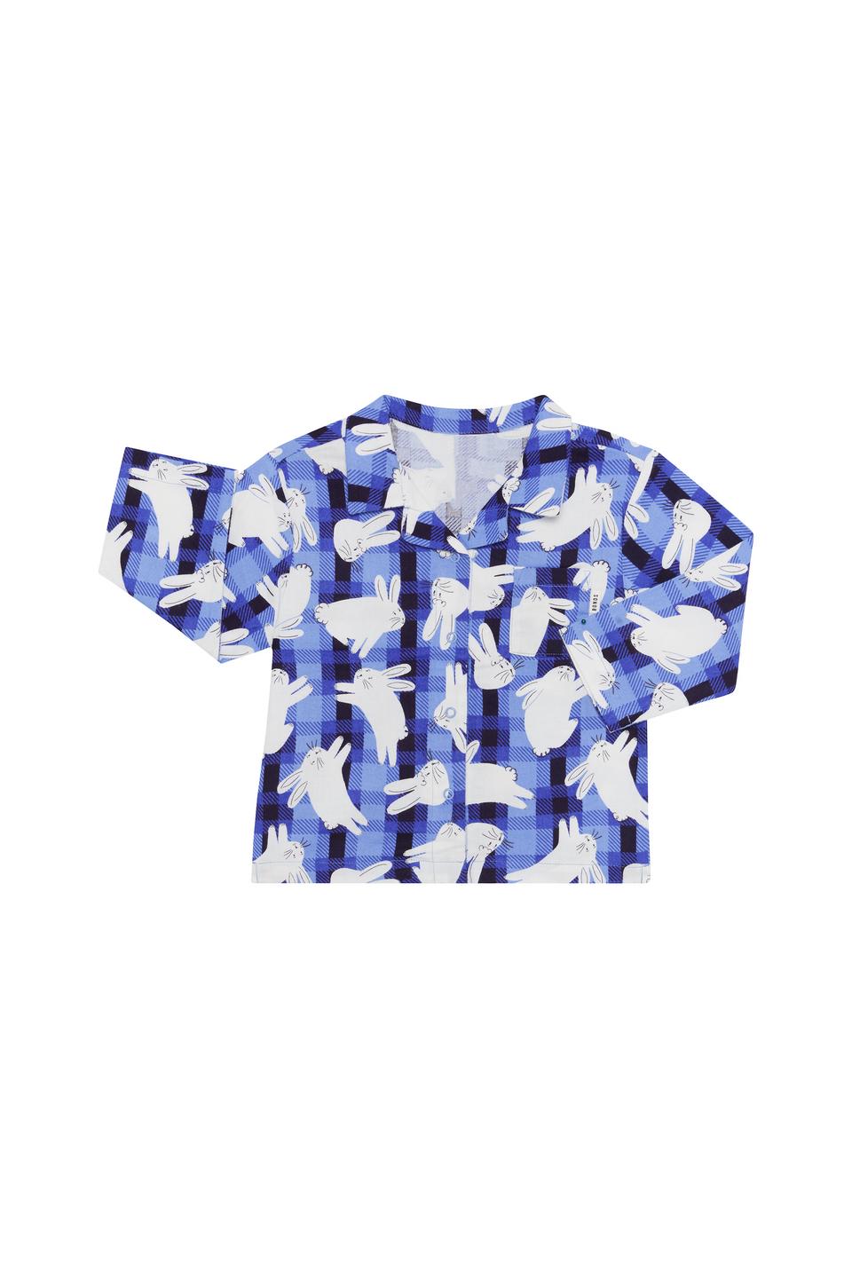 Flannelette Long Sleeve Top