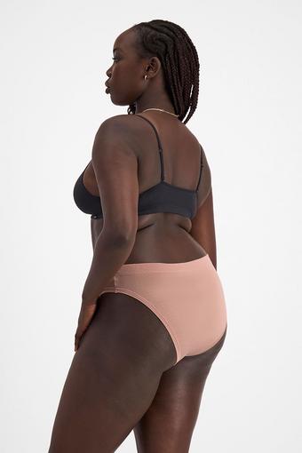 Flexies Hi Bikini (Blush Latte)