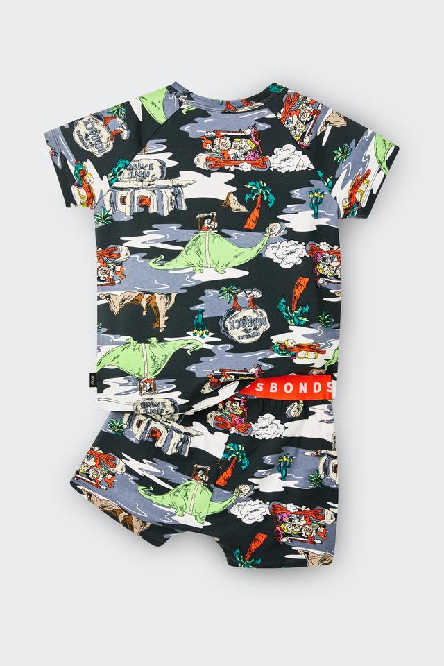 Flintstones X Bonds Kids Tee Sleep Set