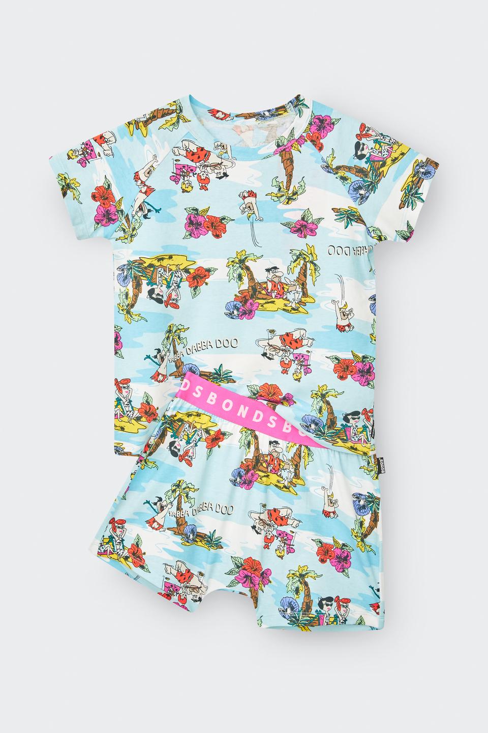 Flintstones X Bonds Kids Tee Sleep Set