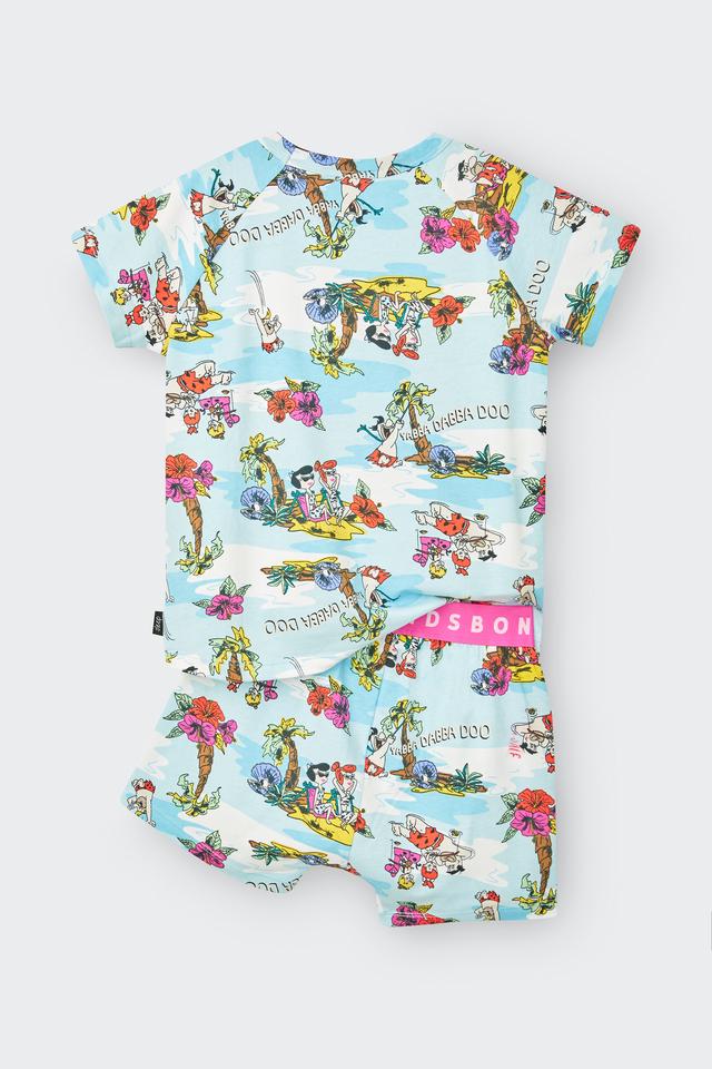 Flintstones X Bonds Kids Tee Sleep Set