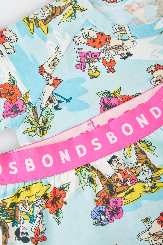 Flintstones X Bonds Kids Tee Sleep Set