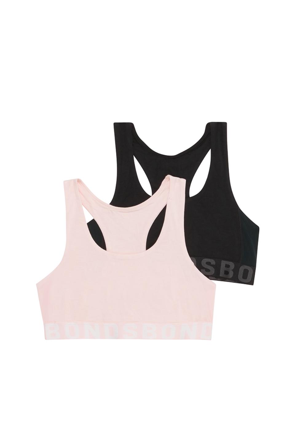 Girls Anti Chafe Crop 2 Pack