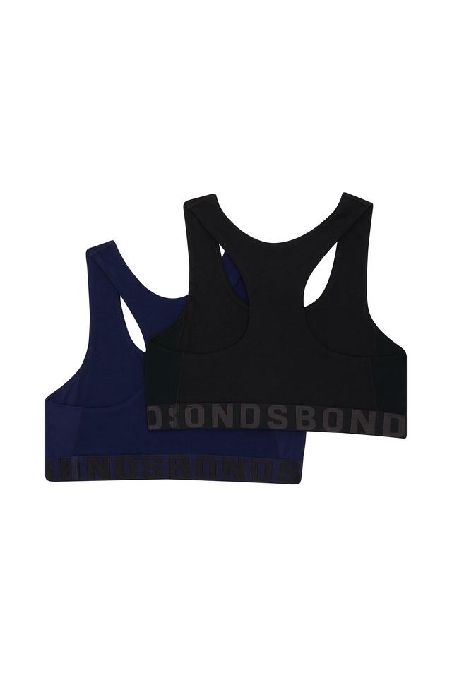 Girls Anti Chafe Crop 2 Pack