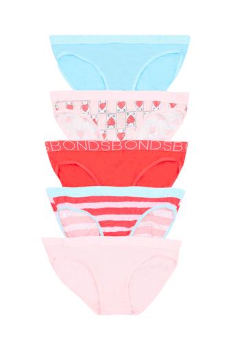Girls Bikini 5 Pack (Love Card Mini)