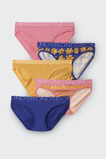 Girls Bikini 5 Pack (Framed in Flowers)