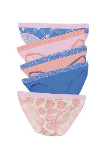Girls Bikini 5 Pack (Starlit Check)
