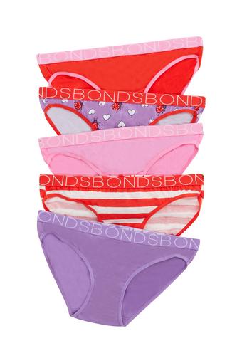 Girls Bikini 5 Pack (Ladybug Love)