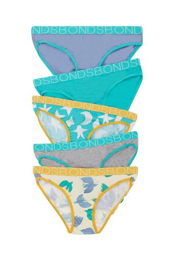 Girls Bikini 5 Pack (Making Shapes)