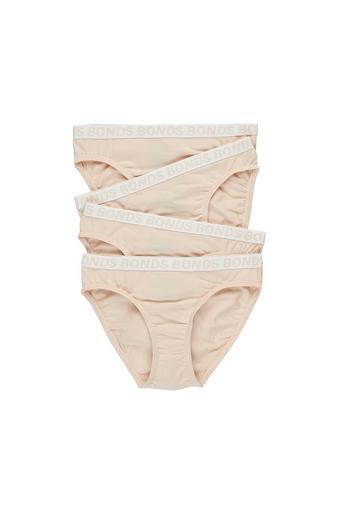 Girls Bikini Sport 4 Pack (Nude)