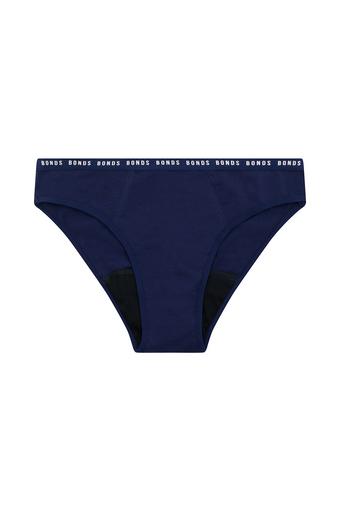 Girls Bloody Comfy™ Period Bikini Moderate (Black Sea)