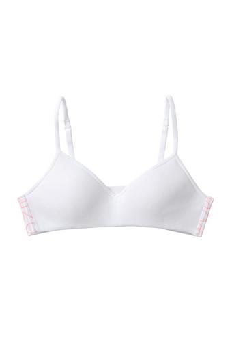 Girls Contour Crop (White)
