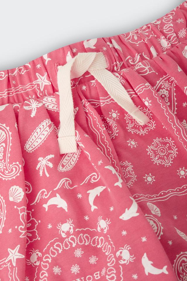 Girls Cotton Gathered Skort