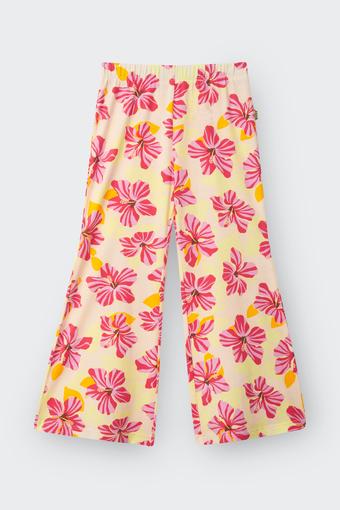Girls Flared Legging (Island Glow)