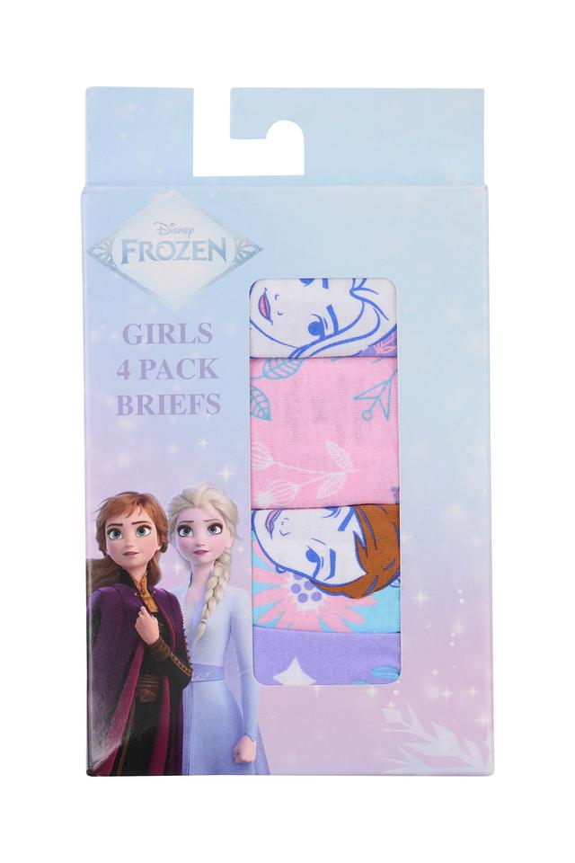 Girls Frozen Brief 4 Pack