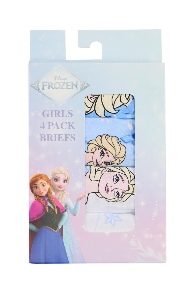 Girls Frozen Brief 4 Pack