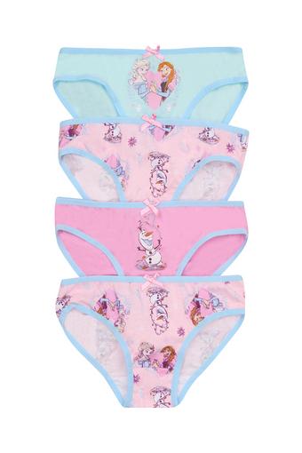 Girls Frozen Brief 4 Pack (Frozen)