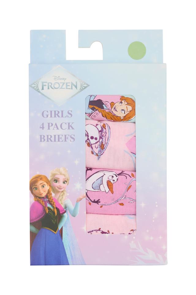 Girls Frozen Brief 4 Pack