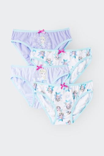 Girls Frozen Brief 4 Pack (Assorted 47)